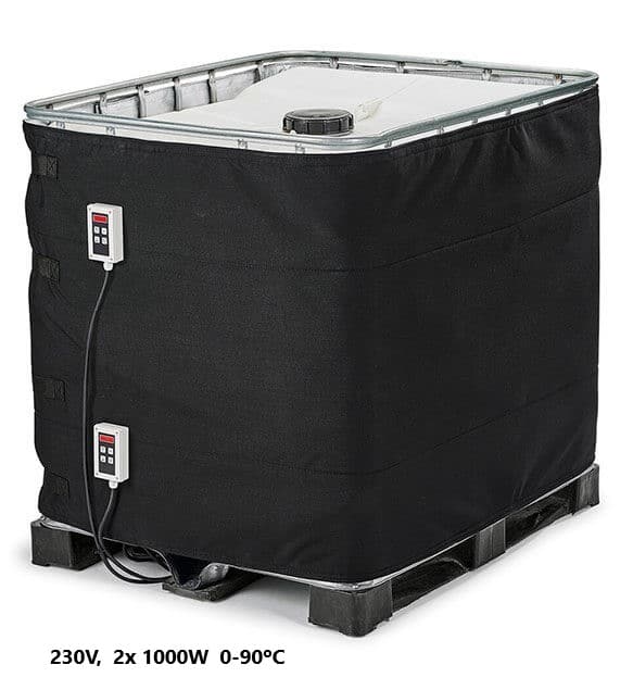 1000L mahuti plastmahuti küte vee teisaldatav soojendi plastmahutid mahutid paigaldus veesoojendaja külmumise kaitse soojendusega veepaak