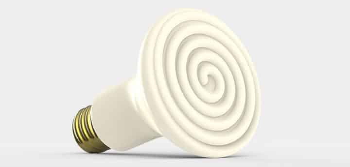 Infrapuna keraamiline soojenduslamp reptiili terraariumi kiirgur E27 lamp
