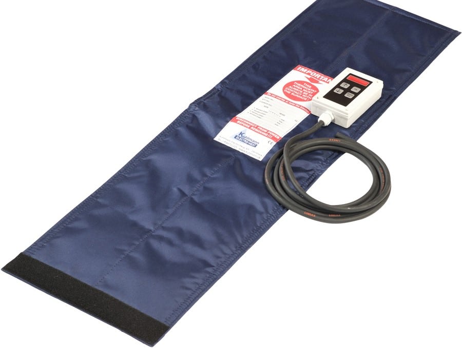 Elektriline soojendusmatt termostaadiga epoksiidi soojendamine