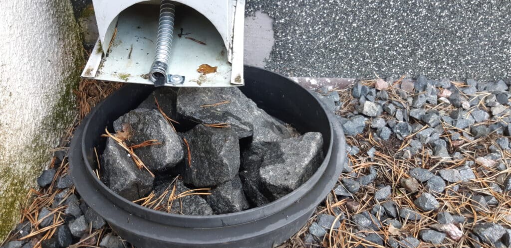 vihmaveerenni küttekaabel vihmaveetoru