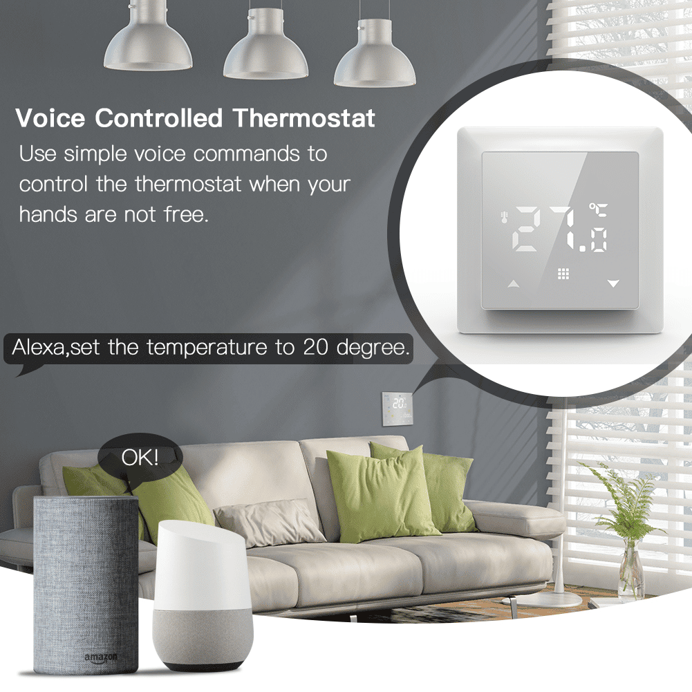 WiFi термостат с дистанционным управлением Электронный Wifi термостат автоматический