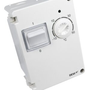 DEVIREG 610 PINNAPEALNE TERMOSTAAT temperatuuri regulaator IP44