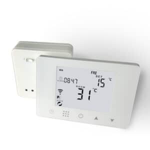 Distantsilt juhitav juhtmevaba termostaat Distantsilt juhitav juhtmevaba termostaat