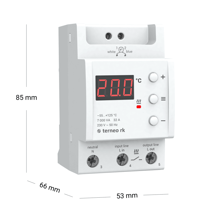 Elektrikilbi termostaat Terneo RK