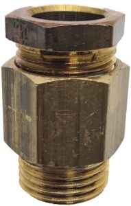 Kima connect 1/2" heating cable nipple küttekaabli sisseviik sisestusnippel Kima connect 1/2" heating cable nipple küttekaabli sisseviik sisestusnippel läbiviik pigaldus torusse