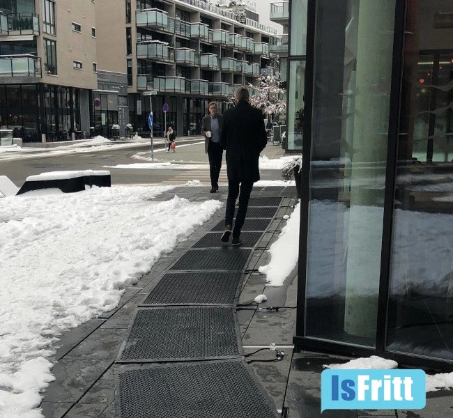 Kõnnitee lumesulatusmatt soojendusmatt küttematt