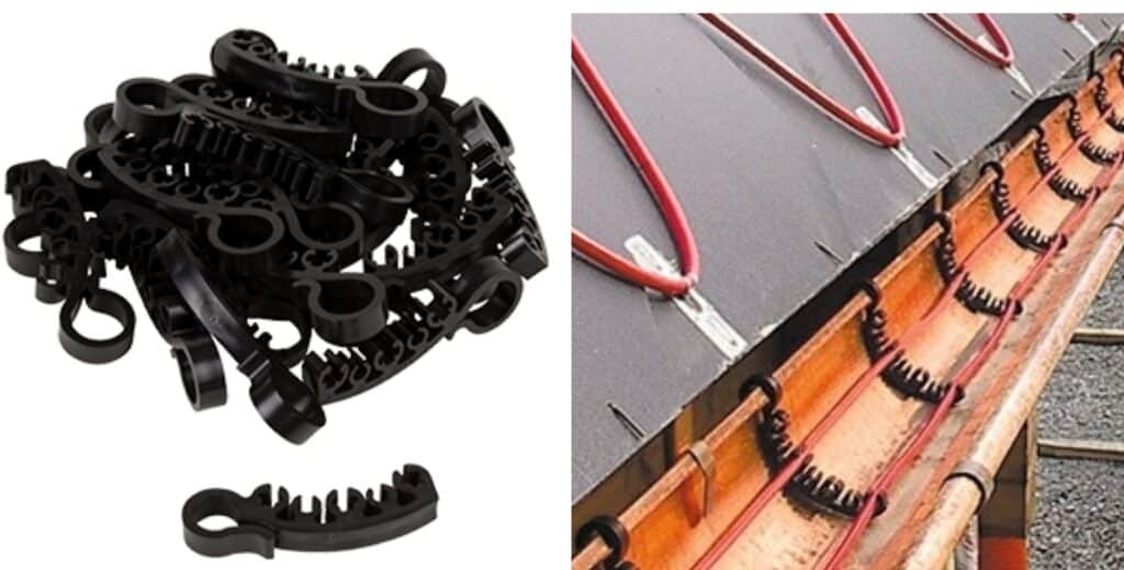 Renniklamber Küttekaabli renniklamber renniklambrid kinnitus vihmaveerenni