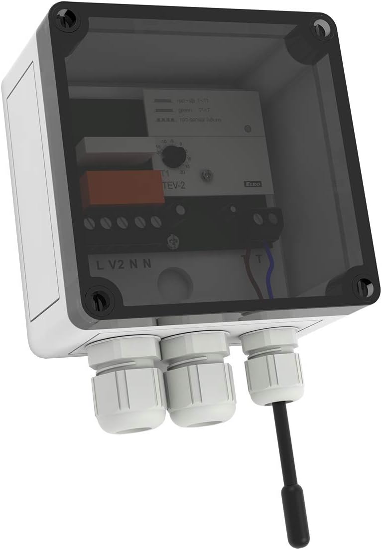 Moisture-resistant Waterproof outdoor thermostat temperature controller Elko TEV-2 dustproof