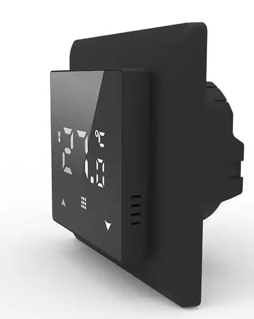põrandakütte termostaat must HL-05