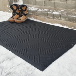 Soojendusega jalamatt õue