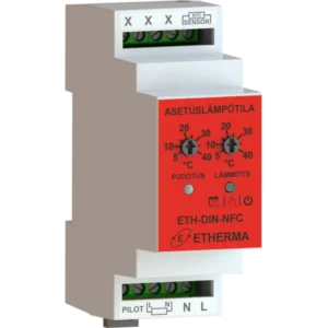 Termostaat Etherma NETH-DIN-NFC