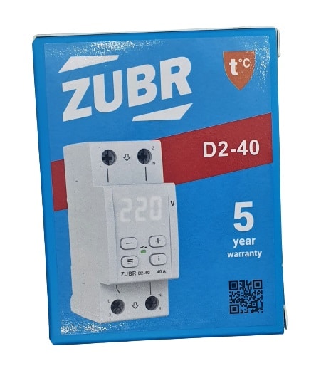 Защита от перенапряжения Zubr D2-40