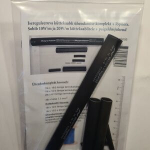 Isereguleeruva küttekaabli ühenduskomplekt