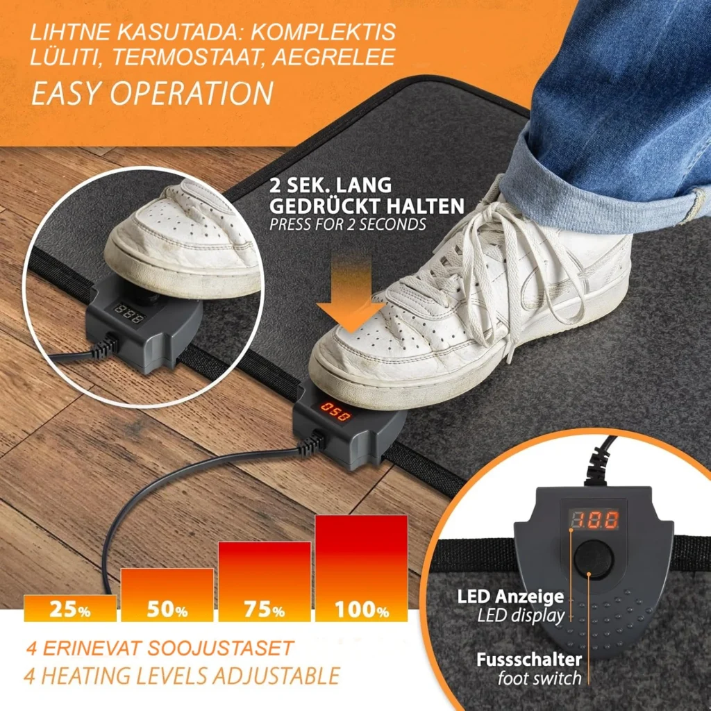 infrapuna jalgade soojendi