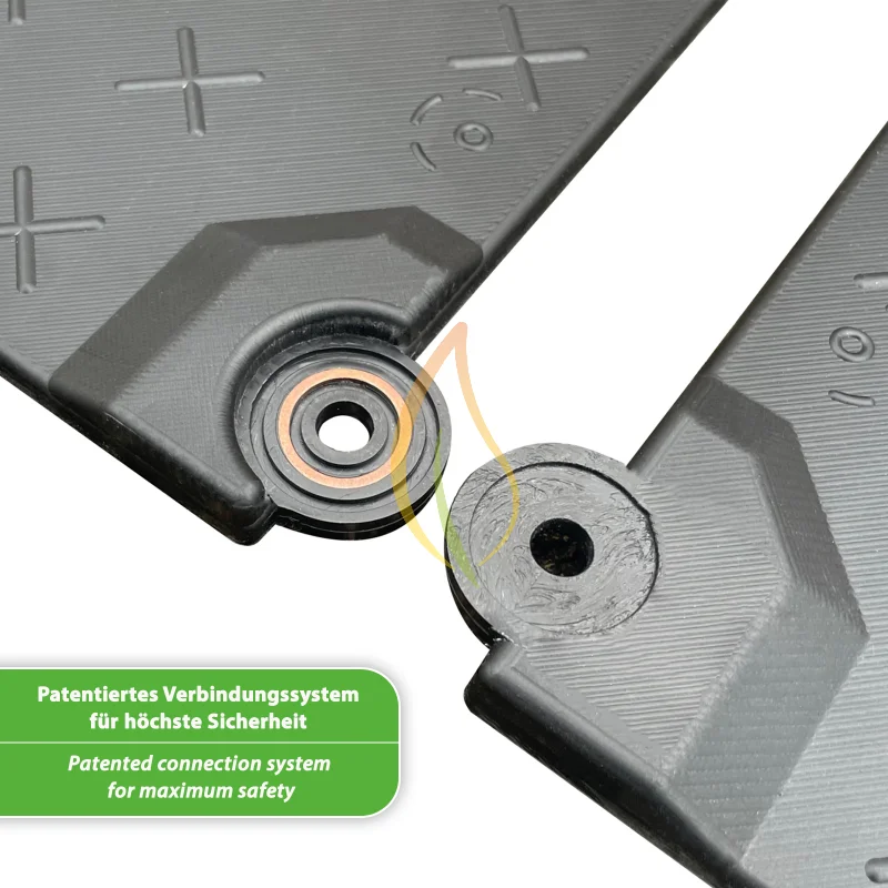 Тёплый напольный мат