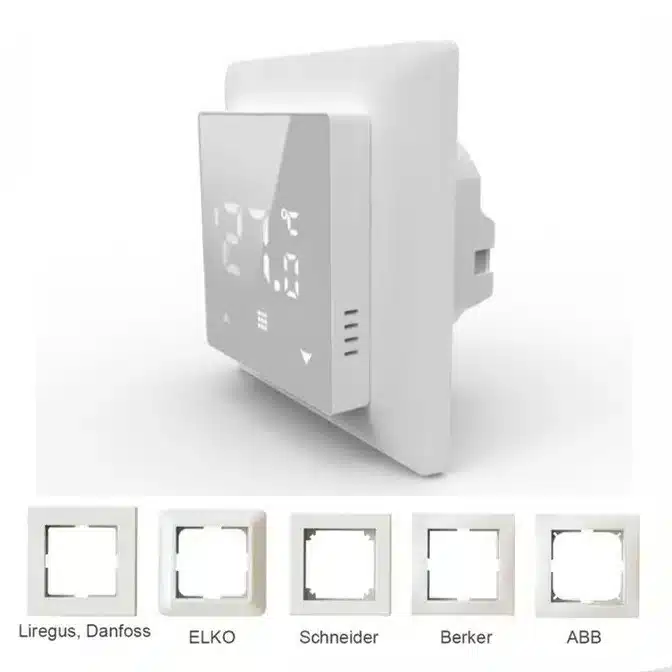põrandakütte termostaat õhuanduriga HL-05 vannitoa temperatuuri regulaator põrandaanduriga õhuanduriga