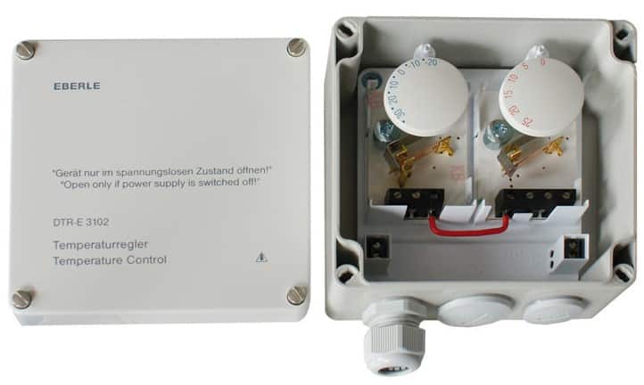 Eberle DTR-E 3102 rennikütte katusekütte termostaat DTR-E 3102