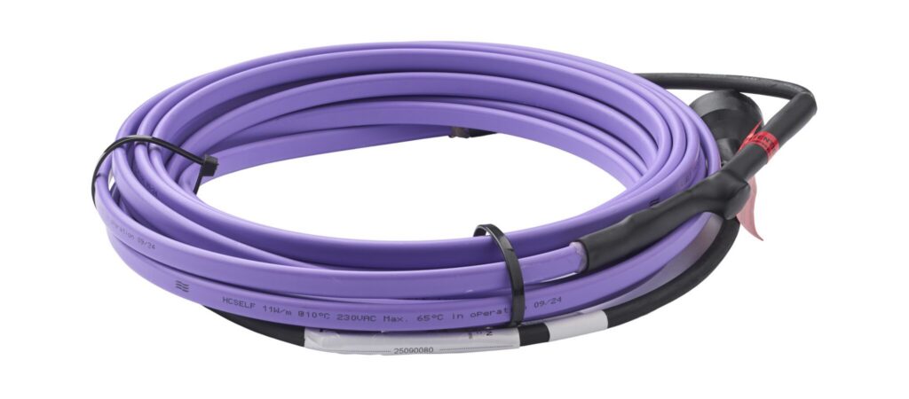 Саморегулирующийся греющий кабель для труб