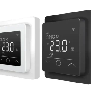 wifi põrandakütte termostaat õhuanduriga põrandaanduriga nutikas vannitoa must Heatline juhtmevaba Smartlife tuya asendus temperatuuri regulaator smart andur IP21 digitaalse näidikuga