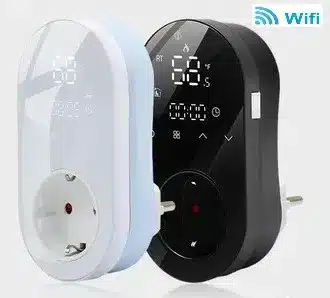 Терморегулятор в розетку с WIFI Термостат с датчиком температуры воздуха с выносным датчиком