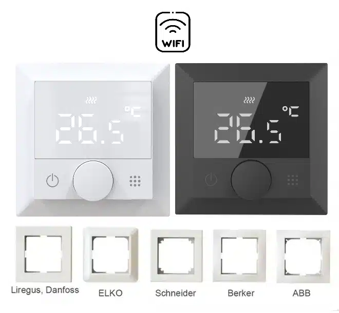 wifi termostaat smart põrandakütte jahutusele temperatuuri regulaator jahutusseadmetele termostaatti lattialämmitys