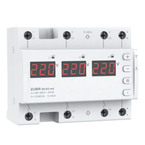 Ülepingekaitse elektrikilpi kolmefaasiline